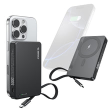 5000mAh Built-In Cable Magnetic Power Bank