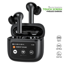 Touch Screen ANC&ENC Wireless Earbuds