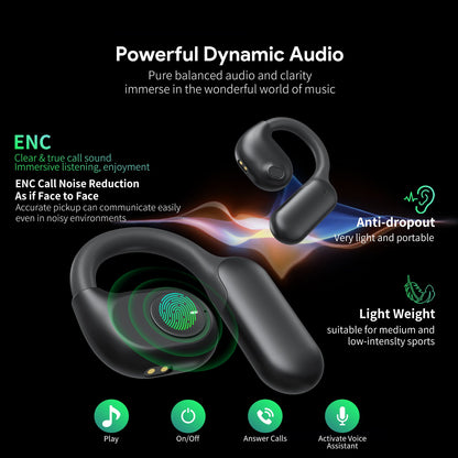 Open-Ear ENC Wireless Headphones