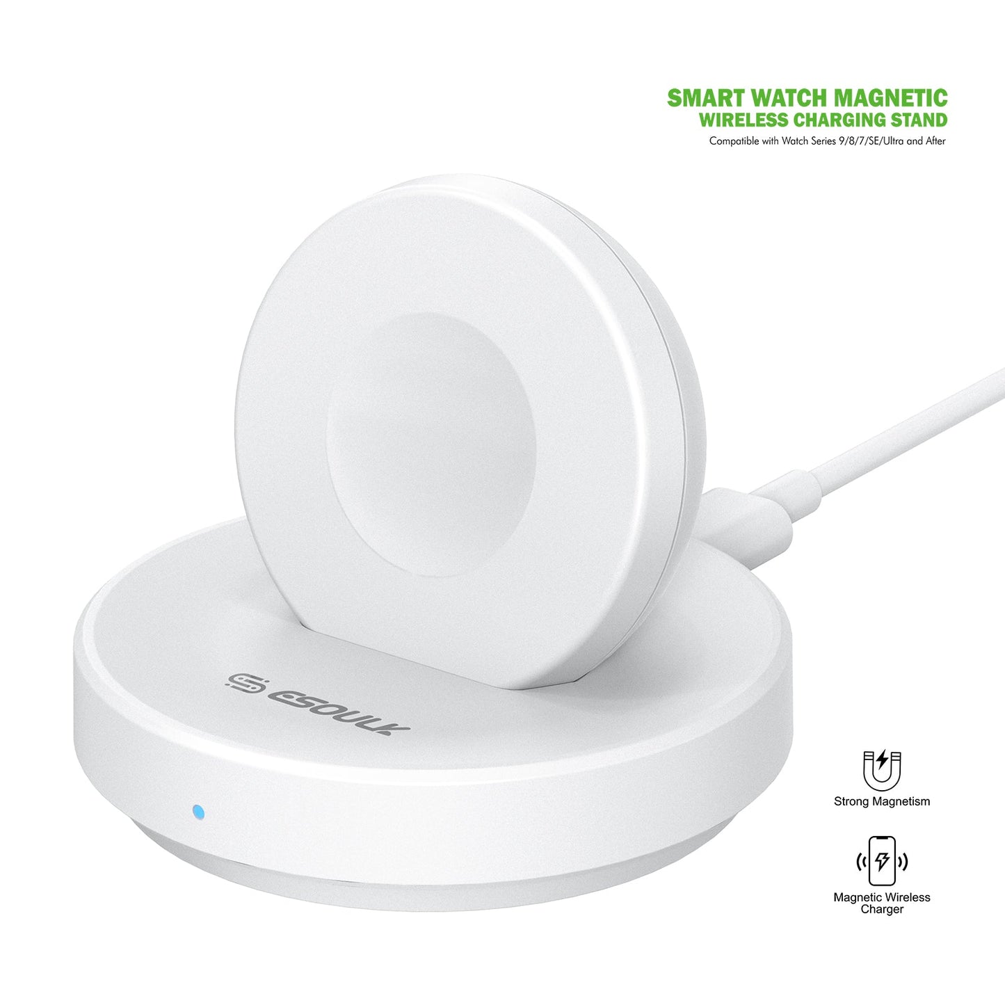 Smart Watch Magnetic Wireless Charging Stand