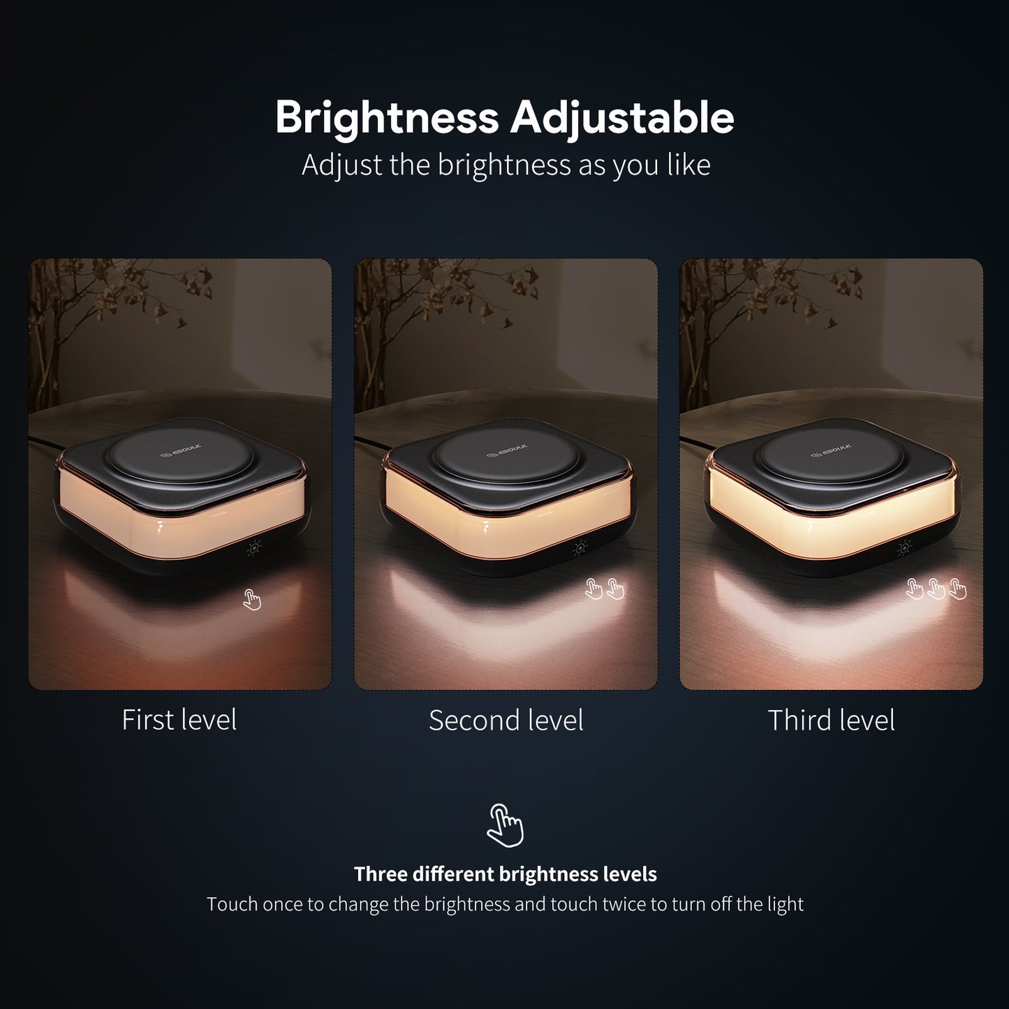 15W Night Light Wireless Charging Pad