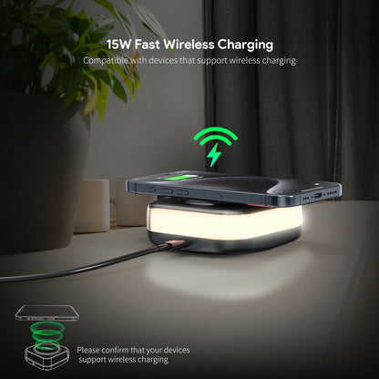 15W Night Light Wireless Charging Pad