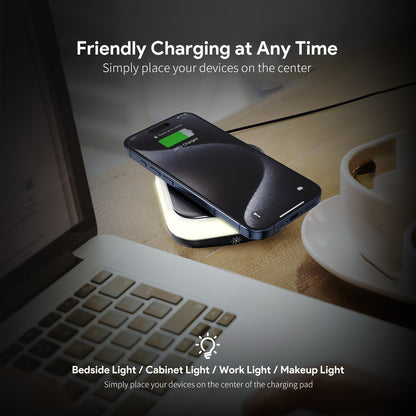 15W Night Light Wireless Charging Pad