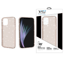 Rose Gold iPhone 12 / 12 Pro (6.1) Glitter TPU Bumper with Package