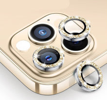Gold Glitter Camera Protector for iPhone 14 6.7 / 14 6.1