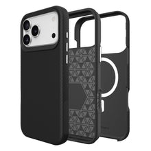 Black Triangle Case with Magnetic Compatibility for iPhone 17 Pro Max