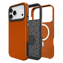 Orange Triangle Case with Magnetic Compatibility for iPhone 17 Pro Max