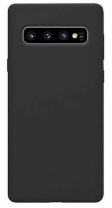 Black Galaxy S10 Plus Soft Silicone Case