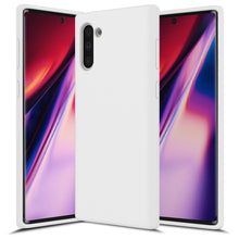 White Galaxy NOTE 10 Soft Silicone