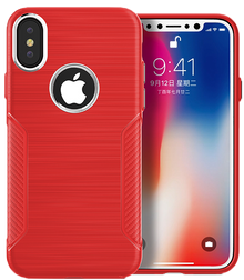 iPhone X/XS Carbon INT Case Red