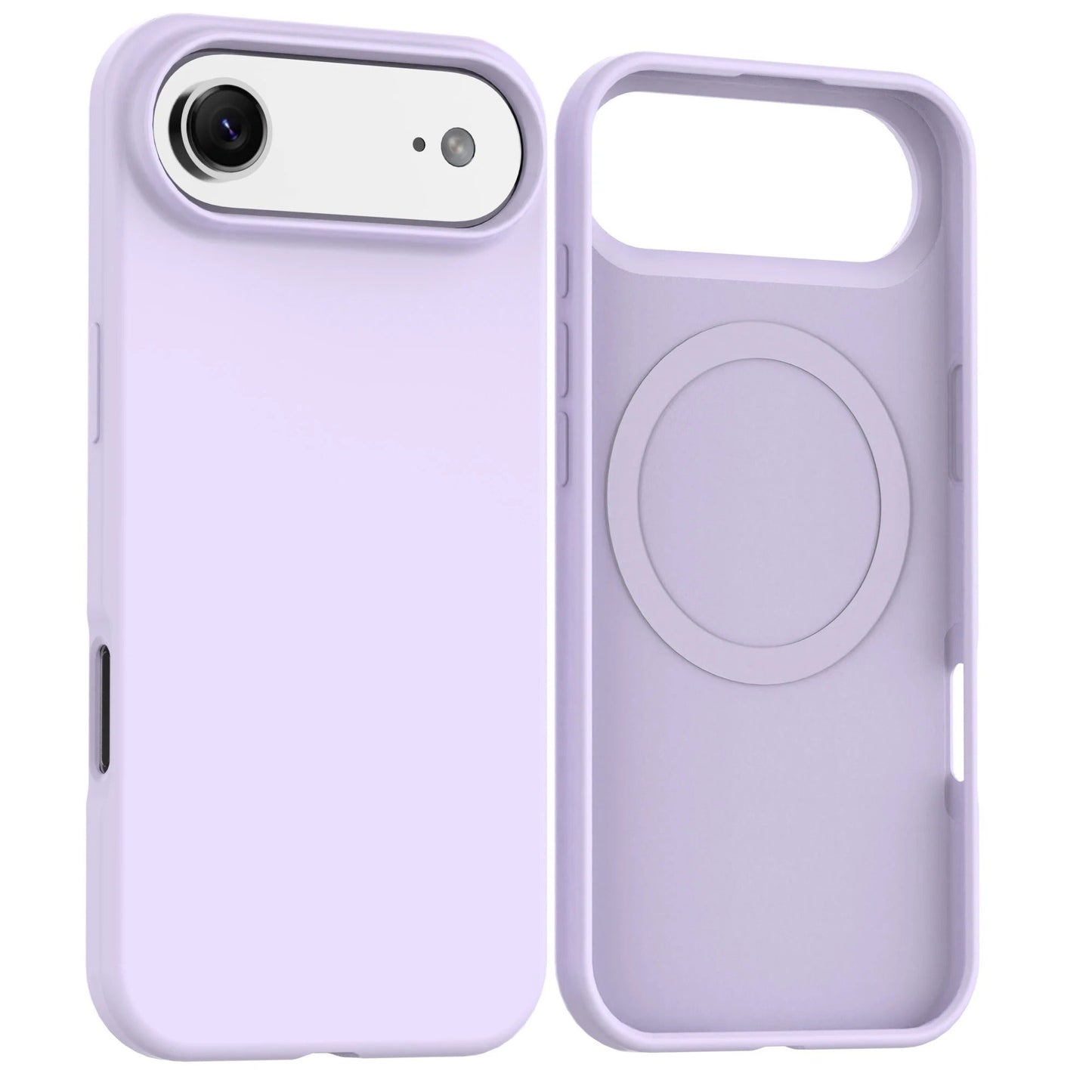 Lavender Soft Magnetic Silicone Case for iPhone 17 Air