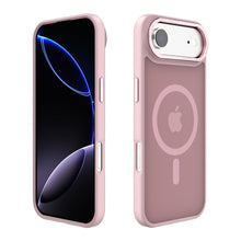 Light Pink Slim Smoked Bumper with Magnetic Compatibility for iPhone 17 6.1