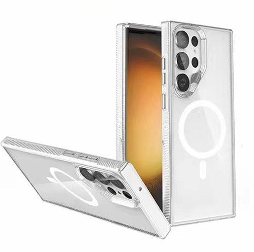 Clear Case with Magnetic Compatibility for Galaxy S25