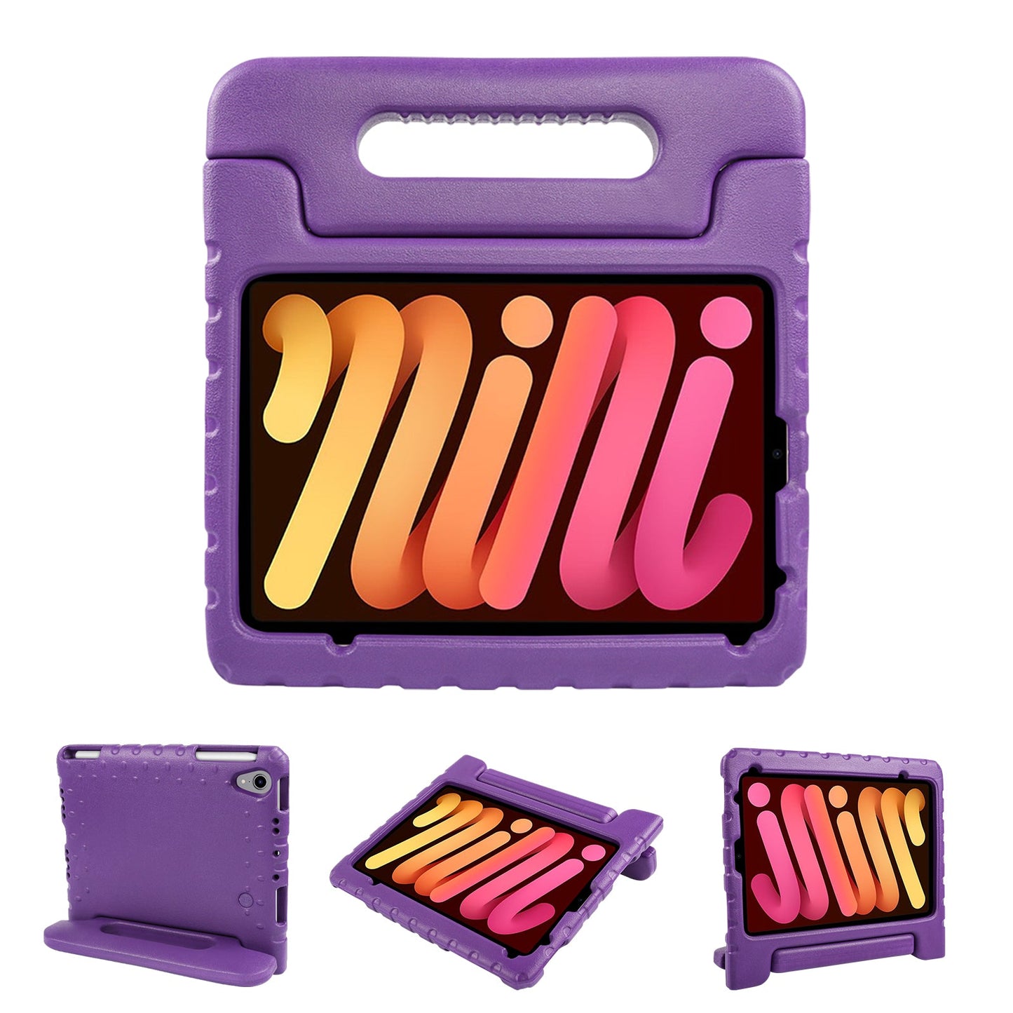 Purple iSpongy Shock Proof Eva Case for iPad Mini 7 / Mini 6