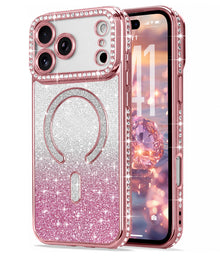 Pink Diamond TPU Case for iPhone 17 Pro Max