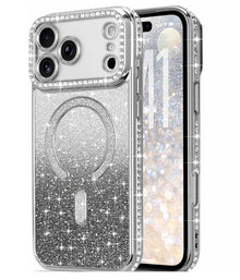 Silver Diamond TPU Case for iPhone 17 Pro Max