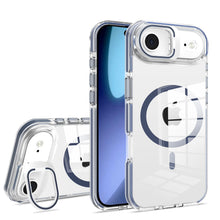 Navy Blue Camera Kickstand Magnetic Case for iPhone 17 Air