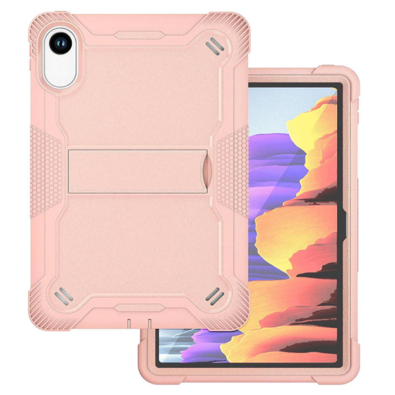 Pink Heavy Duty Case with Kickstand for iPad A16 10th Gen 10.9"