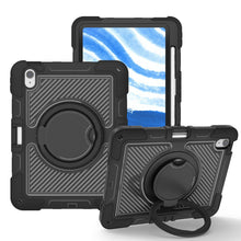 Black Heavy Duty Case with 360° Stand for iPad Mini 7 / 6