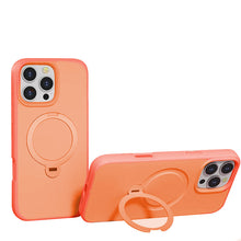 Orange Frosted with 360° Magnetic Kickstand for iPhone 17 Pro