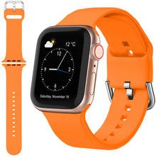 Orange Silicone Band with Clasp for 38"/40"/41"/42" Series 10