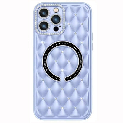 Lavander Deluxe Quilted Case for iPhone 15 Pro