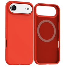 Red Soft Magnetic Silicone Case for iPhone 17 Air