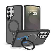 Black Frosted with 360° Magnetic Kickstand for Samsung Galaxy S26