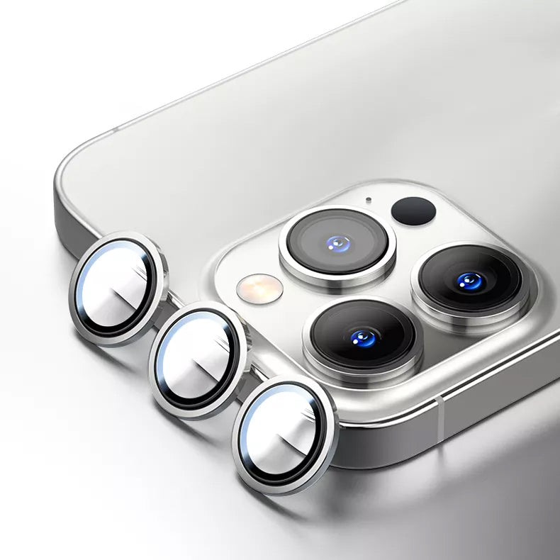 Silver Solid Camera Glass Protector for iPhone 17 Air