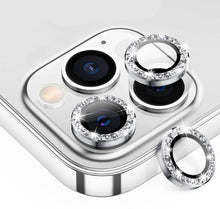 Silver Glitter Camera Protector for iPhone 12 6.1