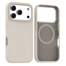 Titanium Soft Magnetic Silicone Case for iPhone 17 Pro Max