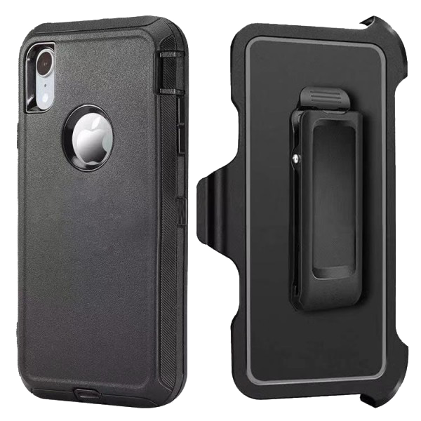 iPhone XR Heavy Duty Case Black