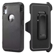 iPhone XR Heavy Duty Case Black