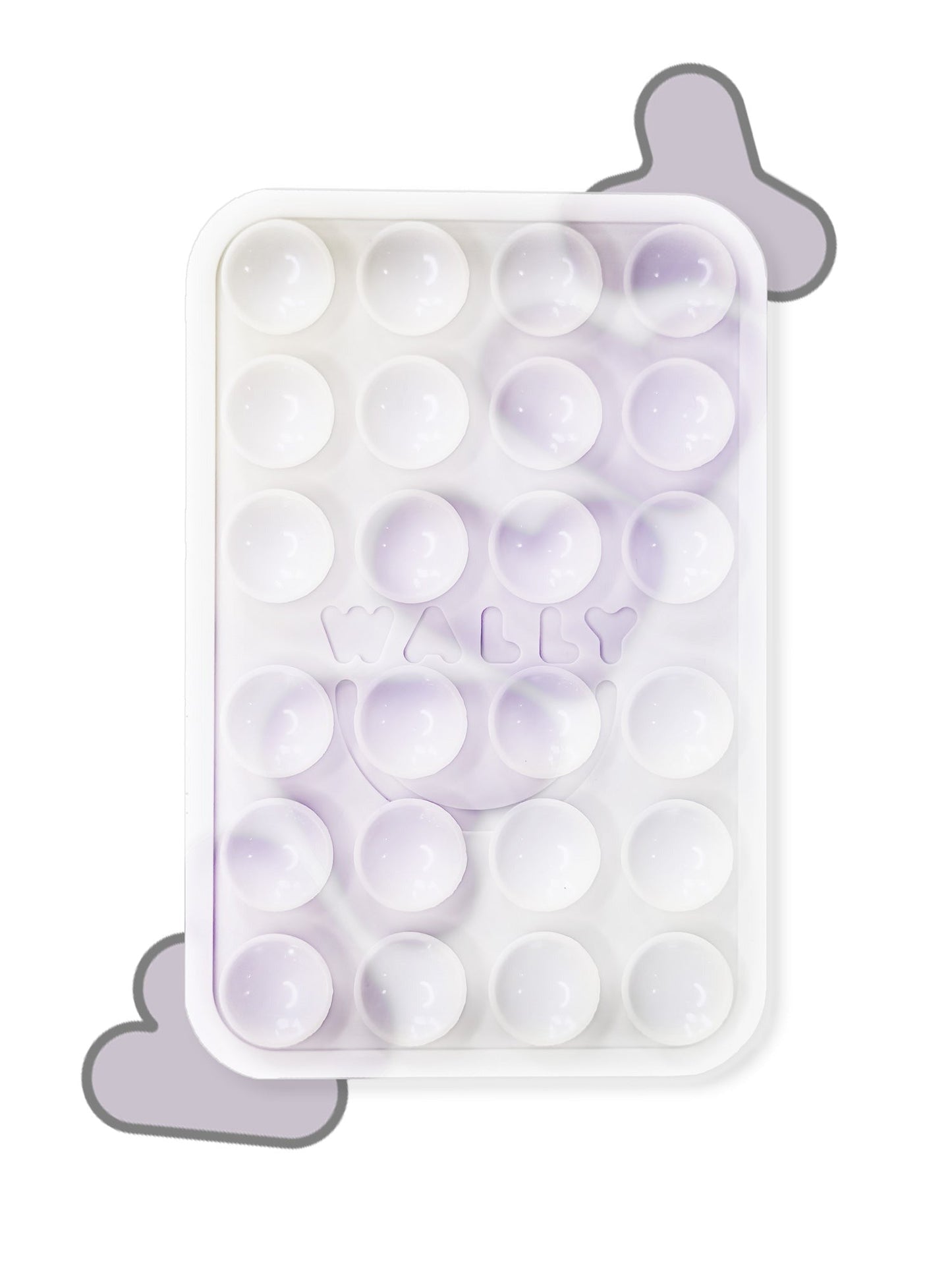 Clear Wally Adhesive Phone Grip - Box of 10