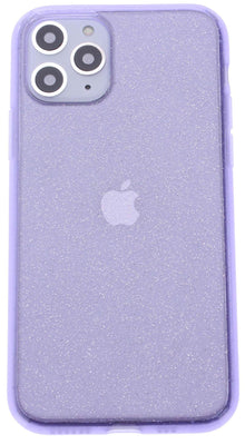 Purple Silicone Glitter iPhone 11 Pro