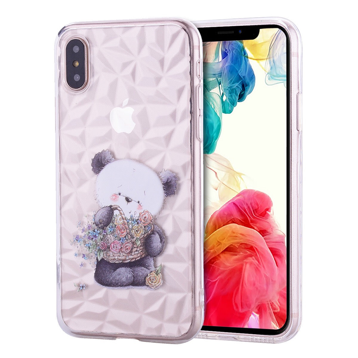 iPhone X/XS Design TPU Happy Panda