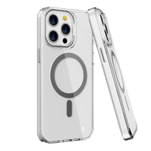 Titanium Pure Clear Magnetic Case for iPhone 15 Pro